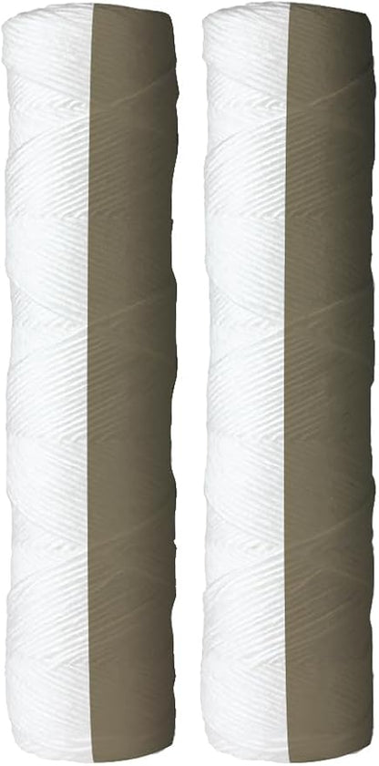 AO Smith 2.5"x10" 35 Micron Sediment Water Filter Replacement Cartridge - 2 Pack - For Whole House Filtration Systems - AO-WH-PRE-R2