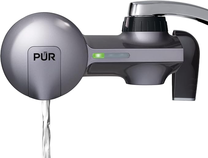 PUR Plus Faucet Mount Water Filtration System (PFM350V) and Replacement Filters (RF99996)