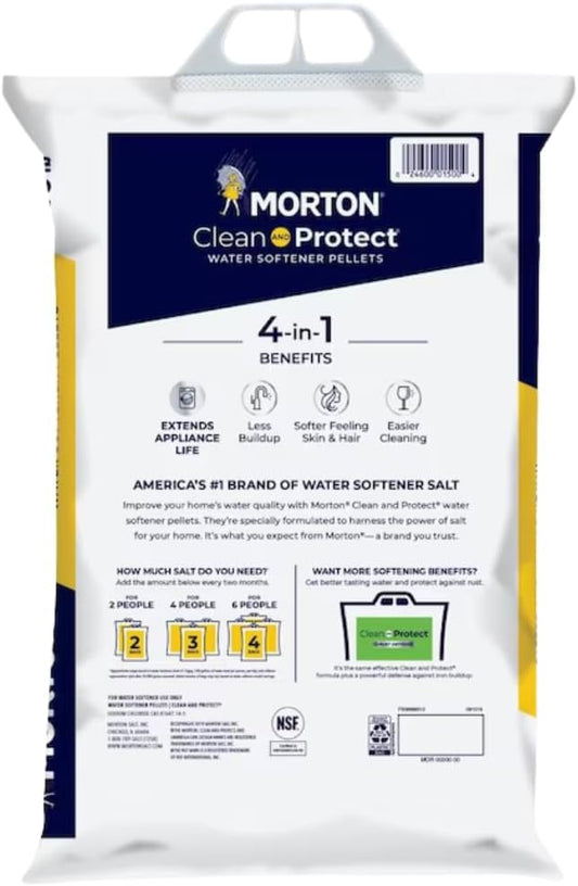 Clean & Protect Water Softening Pellets, 40-Lbs.