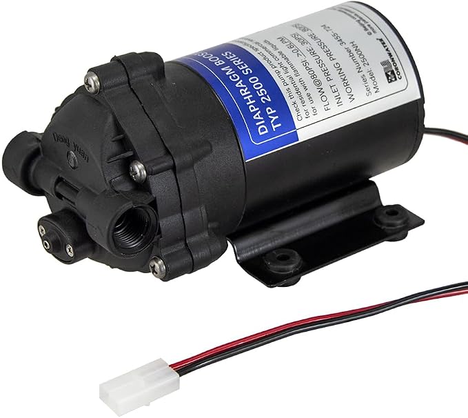RO Booster Pump 24V 50 GPD Reverse Osmosis System