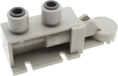 FDXGYH Leak Protection Valve with 1/4” Quick Connect Leak Detector and Shut-Off Valve for Reverse Osmosis and Under Sink Water Filtration System