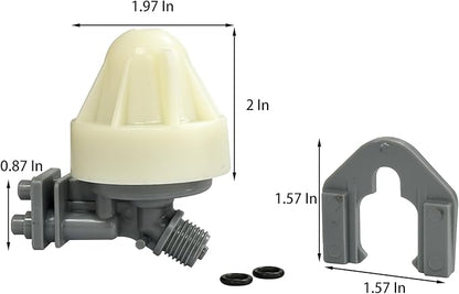 7187065 7253808 Water Softener Nozzle and Venturi Assembly Replacement for G-E Ken-more Mor-ton Whirl-pool North-Star R-heem 7214969 7165704 7238450 WS15X10027 WS15X10046 Gasket Kit