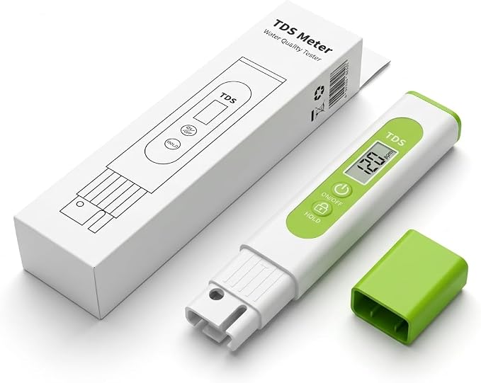 Green Piece Digital TDS Meter for Water Testing | Measures TDS & Temperature