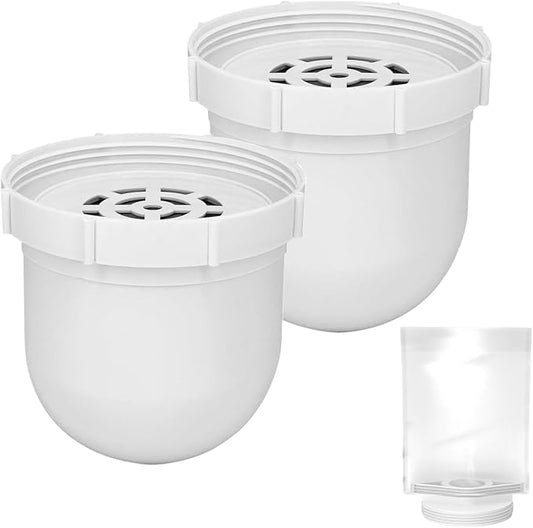 2026 NEW Premium Replacement Filter for Clearly Filtered Water Pitcher (2-Pack+1 pre-rinse bag), 100-Gallon Long-Life for Lead, Fluoride & PFAS, BPA-Free, Food-Grade, Retains Minerals