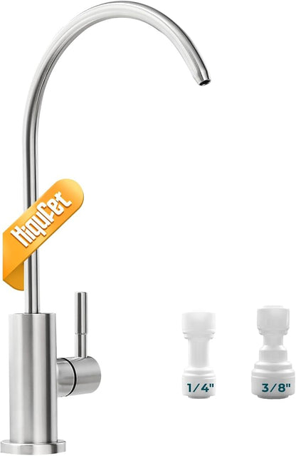 Hiqufet Touchless Kitchen Faucet RV Bathroom Faucets for Pot Filler, Farmhouse Laundry Room Camper Bar Sink Faucet