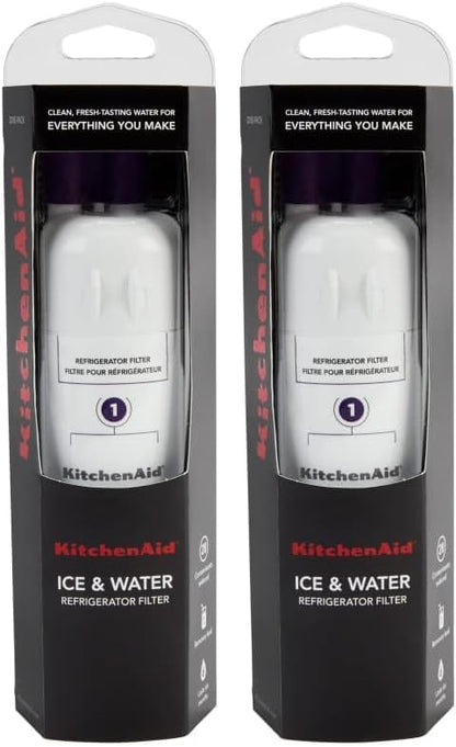 KitchenAid® Refrigerator Ice and Water Filter 1 - KAD1RXD1, Single-Pack, Purple (Pack of 2)