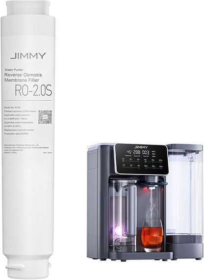 JIMMY R9 Filter, Reverse osmosis membrane filter RO-2.0S, 2-year Lifetime(1Pcs)
