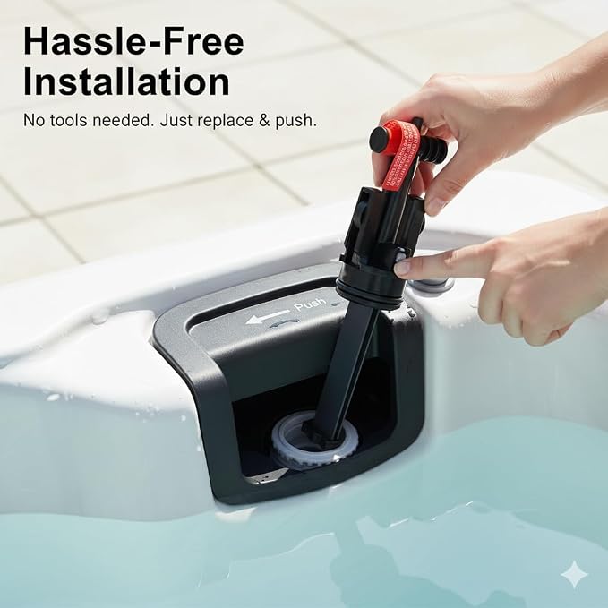 Salt System Cartridge Compatible with Hot Spring Highlife & Limelight, Caldera Utopia & Paradise Spas - Replacement Salt Water Sanitizer Cartridge for Spa & Hot Tub, Each Lasts Up to 4 Months (3 Pack)