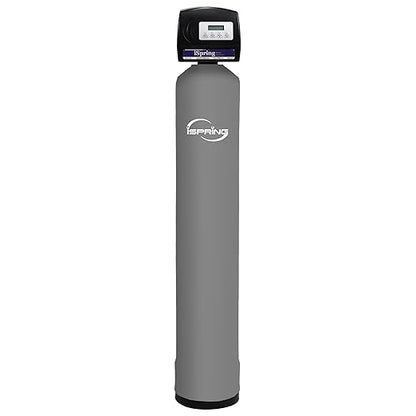 iSpring WCFM500K Whole House Water Filtration System for Iron, Manganese & Hydrogen Sulfide Removal, Well Water Compatible, Set & Forget, Lasts up to 10 Years