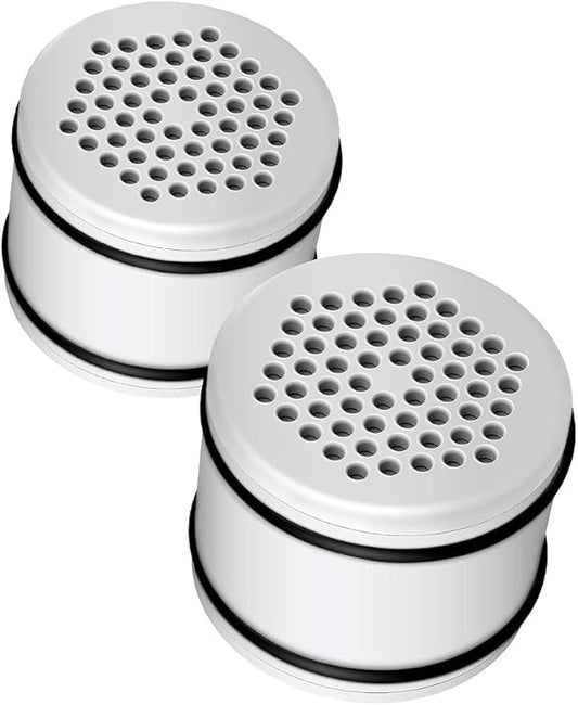AQUA CREST WHR-140 Shower Filter Replacement Cartridge for Culligan® WHR-140, WSH-C125, ISH-100, HSH-C135, Shower Head Water Filter, with Advanced KDF Filtration Material, Pack of 2