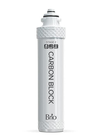 Brio Water Cooler Filter Replacement - Stage-2: Carbon Block - for models CLPOU320SLUVF2, CLPOU520UVF2, CLCTPOU620UVF2, CLCTPOU520UVF2