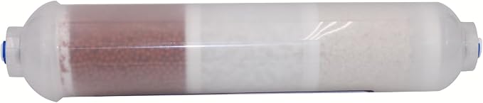 PureT Alkaline Remineralization RO Filter, 2"x10", 1/4" EZ Connect | NSF certified, raises pH, adds calcium & magnesium - RO system mineral enrichment - Homeowners upgrading RO water