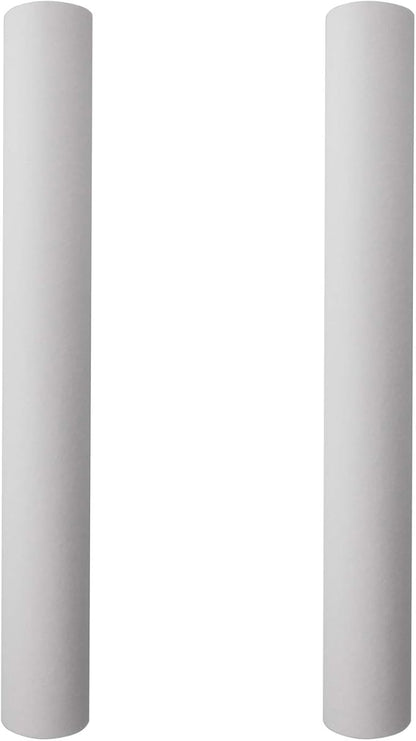 Tier1 50 Micron 20x2.5 Water Filter | Spun Wound Polypropylene Whole House Water Pre-Filter Cartridge | Replacement for Hydronix SDC-25-2050, FPMB50-20 | 2.5 x 20 Sediment Water Filter (2-Pack)