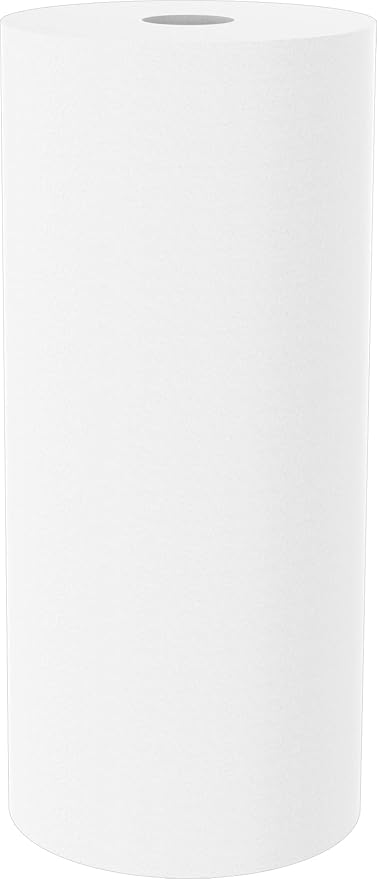 Pentair OMNIFilter RS18 Sediment Water Filter, 10-Inch, Whole House Heavy Duty Big Blue Spun Polypropylene Replacement Cartridge, 10" x 4.5", 50 Micron, White