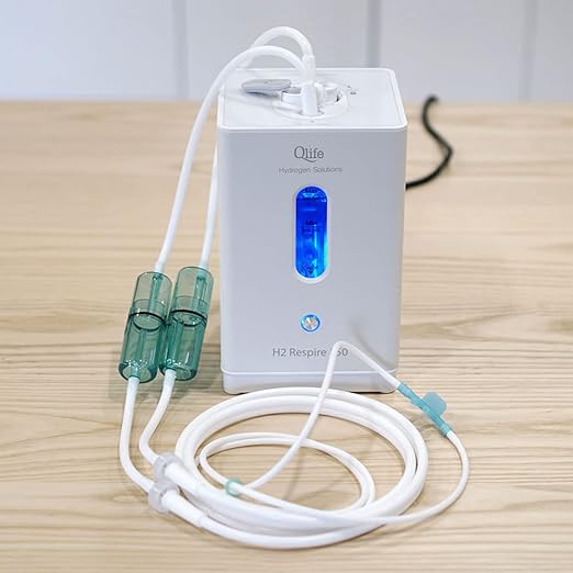Qlife H2 Respire - Portable Water Purification Unit for Molecular Hydrogen Gas Generation