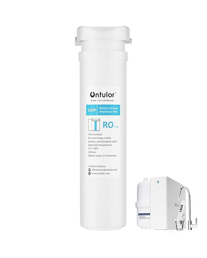 Ontulor S3OP RO Reverse Osmosis Membrane Filter, 0.0001μm Precision, Reduces TDS, PFAS, Fluoride, Lead & Heavy Metals – Replacement Filter Cartridge for Ontulor S3OP System (ASIN: B0F9F92C5R)