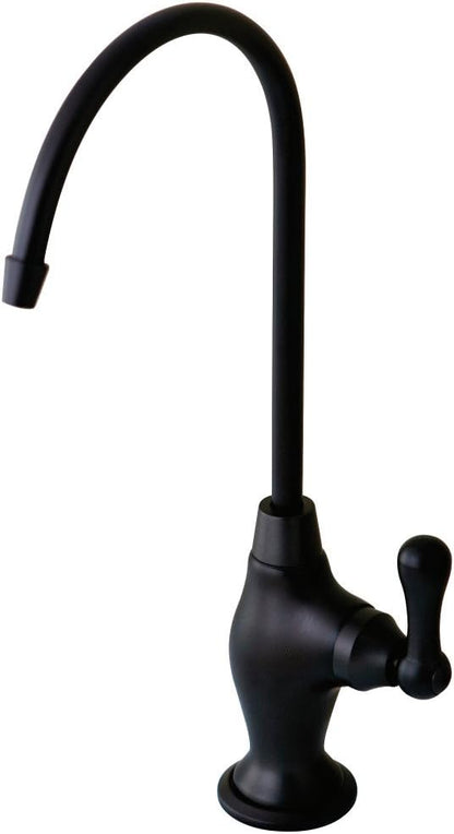 Kingston Brass Gourmetier KS3195AL Restoration Single Handle Water Filtration Faucet, Oil Rubbed Bronze , Oil-Rubbed Bronze