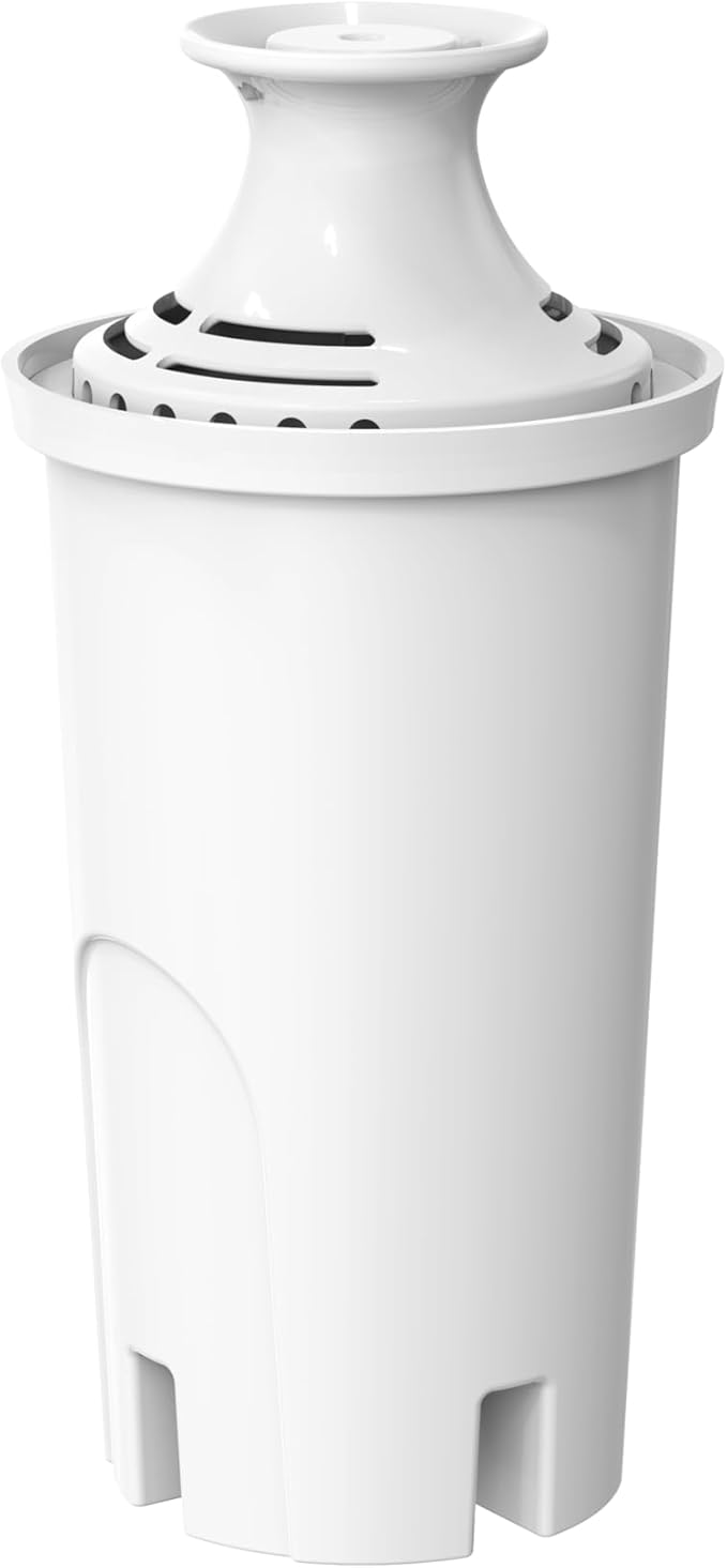 NSF Certified Pitcher Water Filter, Replacement for Brita® Filters, Pitchers, Dispensers, Brita® Classic OB03, Mavea® 107007, 35557, and More (Pack of 3)