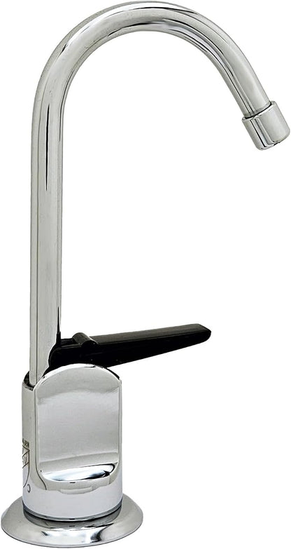 Westbrass R203-NL-05 Touch-Flo Style 6 in. Pure Water Dispenser, Polished Nickel