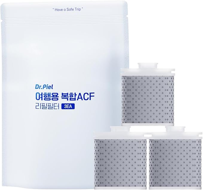 shower filter for travel (Replacement filter, superior replacement)