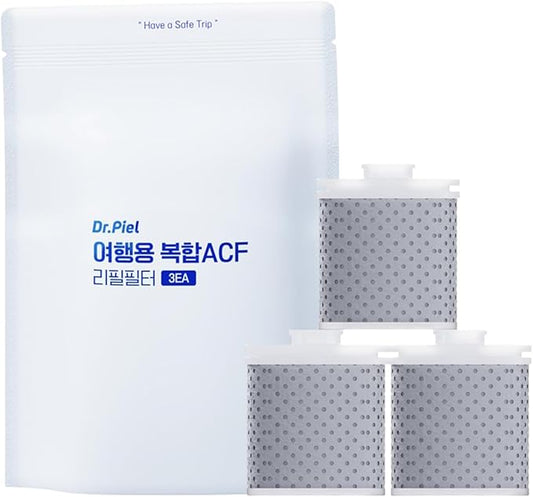 shower filter for travel (Replacement filter, superior replacement)