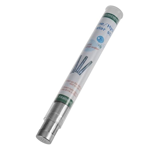 Water Filter Stick, Portable Alkalizer Ionizer Hydrogen Minerals Wall Water Purifier, Purifier Filter for Home or on The (11.1×1.8cm)
