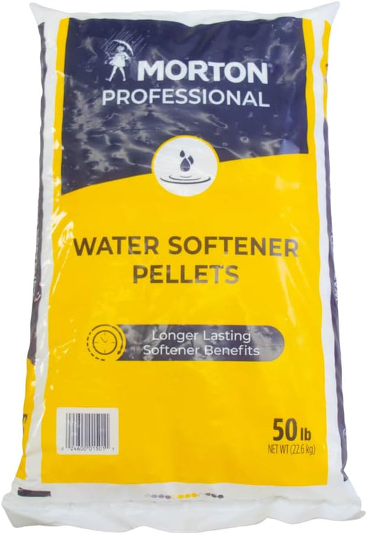 Morton Salt 1501 Clean Protect System Water Softener, 50 lbs, White