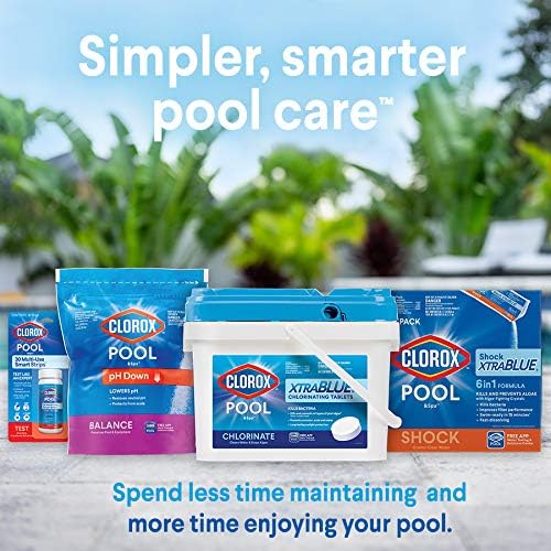 Clorox® Pool&Spa™ Swimming Pool 3-Way Water Test Kit, Accurately Measures Bromine, Chlorine and pH Levels (Pack of 3)