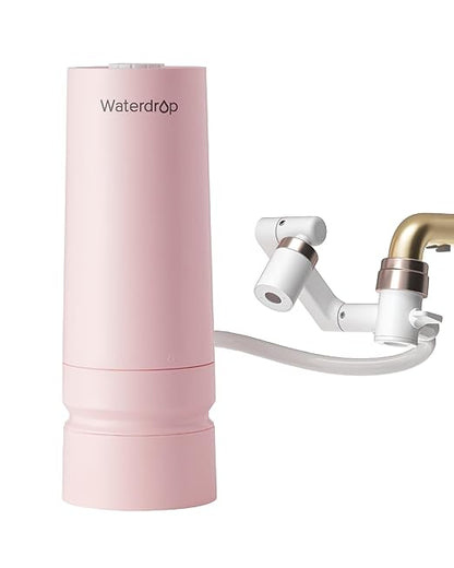 Waterdrop BFC3-Lite Skincare Face Washer Water Filter, Bathroom Sink Filter Water Faucet for Skin, Reduces 99% Chlorine, Nanoscale Deep Cleaning, Hydrate Deeply