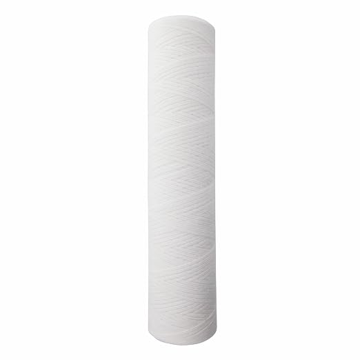 Hydronix SWC-45-2005 Sediment String Wound Water Filter Cartridge Universal Whole House, Commercial 4.5 x 20-5 micron