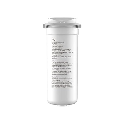 Comfee' CFU10R1AWW-FR Filter, Replacement RO Filter for CFU10R1AWW 400GPD Reverse Osmosis System, 2-Year Lifespan