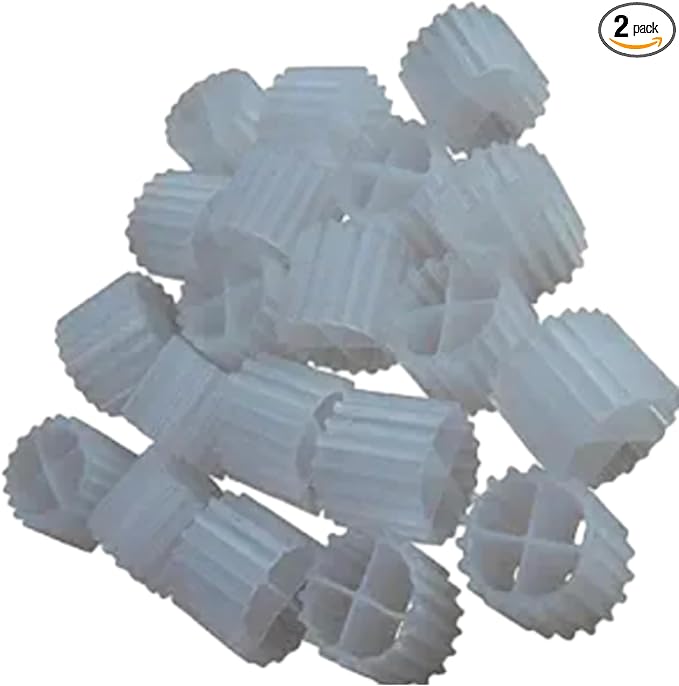 K1, Aquarium Filter Media Moving Bed Biofilm Reactor Plastic Replacement Biological Material Remover for Aquaponics Aquaculture Hydroponics Ponds Aquariums,2 kg