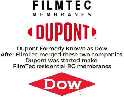 FilmTec, BW60-1812-75 75 gpd TFC Membrane for Undersink Reverse Osmosis (RO) System (Replaces Model TW30-1812-75)