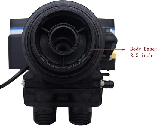 INTBUYING Time Type Filtered Water Control Valve Water Treatment System for Water Filter Softener Resin Tank 110V with Fine Thread