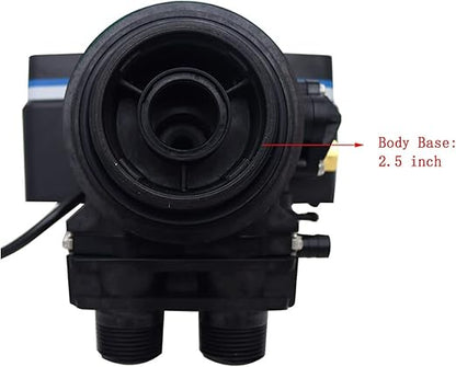 INTBUYING Time Type Filtered Water Control Valve Water Treatment System for Water Filter Softener Resin Tank 110V with Fine Thread