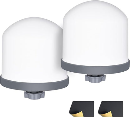 2Pack Replacement Ceramic Dome Water Filter | 0.2 to 0.5 micron for Countertop Portable Water Purification System