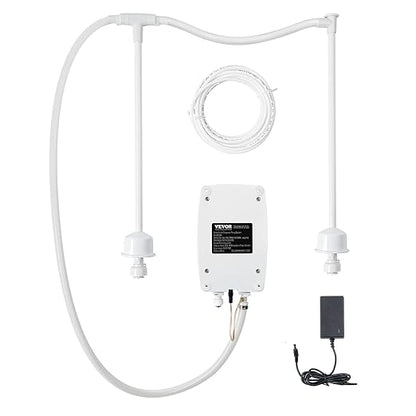 VEVOR Bottled Water Dispenser Pump System, 2x5 Gallon Dispensing System, Automatic Electric Water Dispenser, Double-Pipe Water Jug Pump, Compatible Use with Coffee/Tea Machine, Refrigerator, Ice Maker