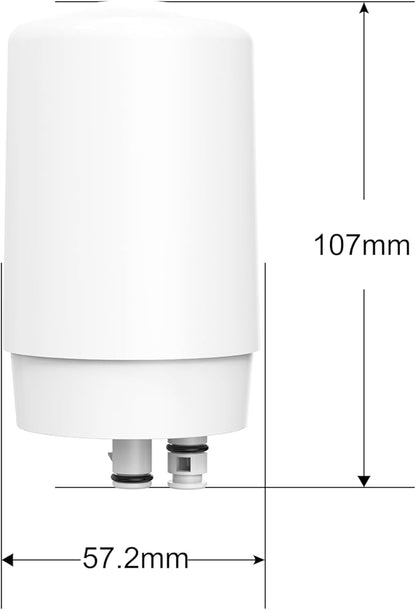Water Filter Faucet Replacement, Replacement for Brita Faucet Filter, 36311 On Tap Water Filter, Compatible with Brita FR-200, FF-100, and All Tap Water Filters Pack of 3