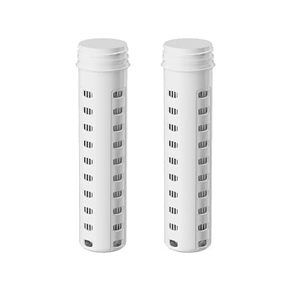 Membrane Solutions Replacement UF Filter for C3 Filtered Water Bottle, BPA-Free for Camping, Hiking, Backpacking and Travel (UFx2)