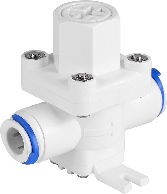 Garosa Water Pressure Relief Regulator Valve Plastic RO Water Filter Protection with Limiting Design for Faucet Purifier System