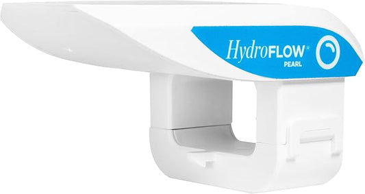 HYDROFLOW Pearl | Electronic Water Descaler & Water Softener Alternative for Small Homes & RVs | Fits 1” Pipes | Prevents Scale & Hard Water Damage