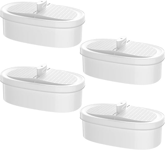 WD-PF-01A Plus Replacement Filter for All Waterdrop Pitcher Filtration | System for Water-Drop WD-PF-01A Plus, Reduces PFOA/PFOS, Chlorine, Last Up to 3 Months or 200 Gallons, White, 4 Pack