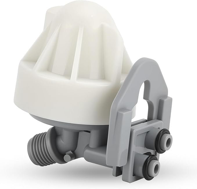 7187065 Water Softener Nozzle & Venturi Assembly for Kenmore, Morton, GE, Whirlpool, NorthStar, Rheem, EcoWater, Bosch, TapworksI, Viessmann, Trrnnity - Replaces 7214969, 7165704, 7238450, WS15X10027