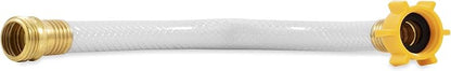 Camco Evo RV Water Filter Features Granulated Activated Carbon for Bacteria Control & a Replaceable Premium Spun Polypropylene Filter Cartridge Camper for Clean Drinking Water (40631) (Pack of 2)