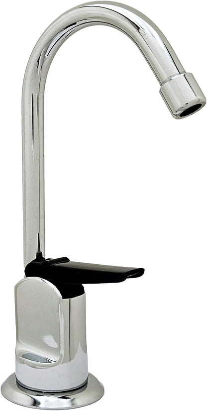 Westbrass R203-NL-05 Touch-Flo Style 6 in. Pure Water Dispenser, Polished Nickel