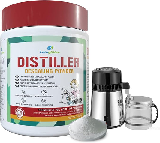 Distiller Descaler 300g Citric Acid Cleaner for Water Distillers Universal | Citric acid formula, Descaling agent, Water distiller compatible, Residue removal