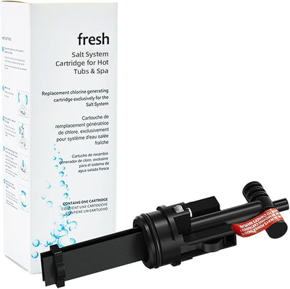 Salt Water chlorination System Cartridge Replacement for Spas & Hot Tubs/Hot Spring Highlife/Limelight,Chlorine-Generating Filter for Gentle,Soft Fresh Water to Helps Combat Dry Eyes&Itchy Skin,1Pack