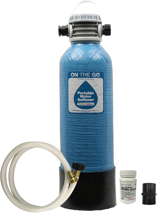 On The Go OTG4-StdSoft-Portable 8,000 Grain RV Water Softener