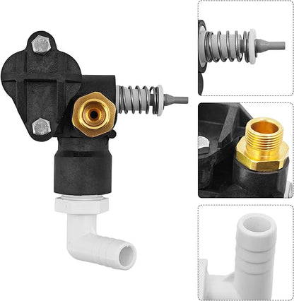 60084-0122 Water Softeners Injector Brine Assembly Compatible with Fleck 5600 Valve 600840122