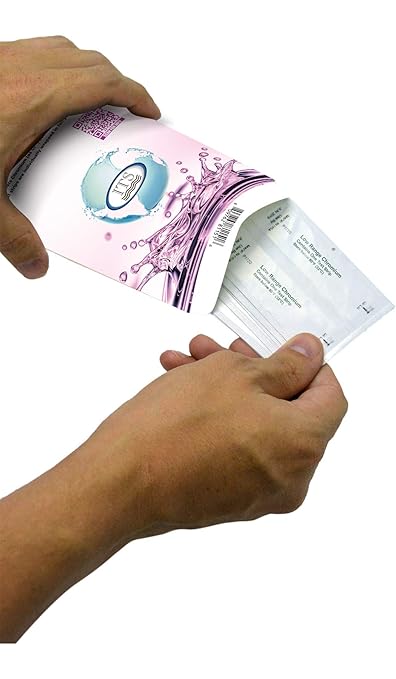 WaterWorks Low Range Chromium Test Strip| 30 Individually Wrapped Test Strips in Pocket Pack | Test Hexavalent Chromium | Lowest Detection